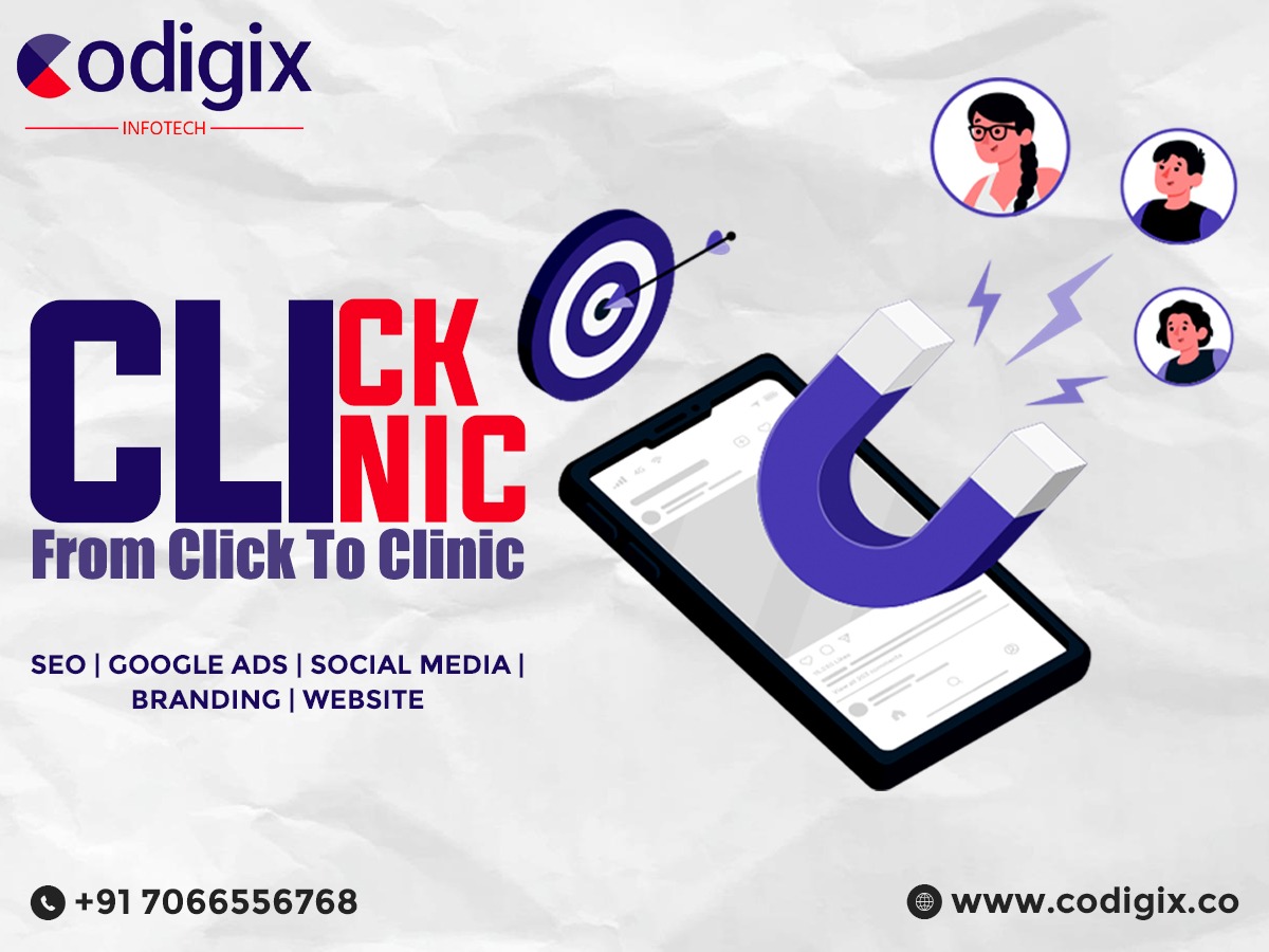 From Clinic to Clicks: Why Every Healthcare Brand Needs Digital Marketing | Codigix Infotech