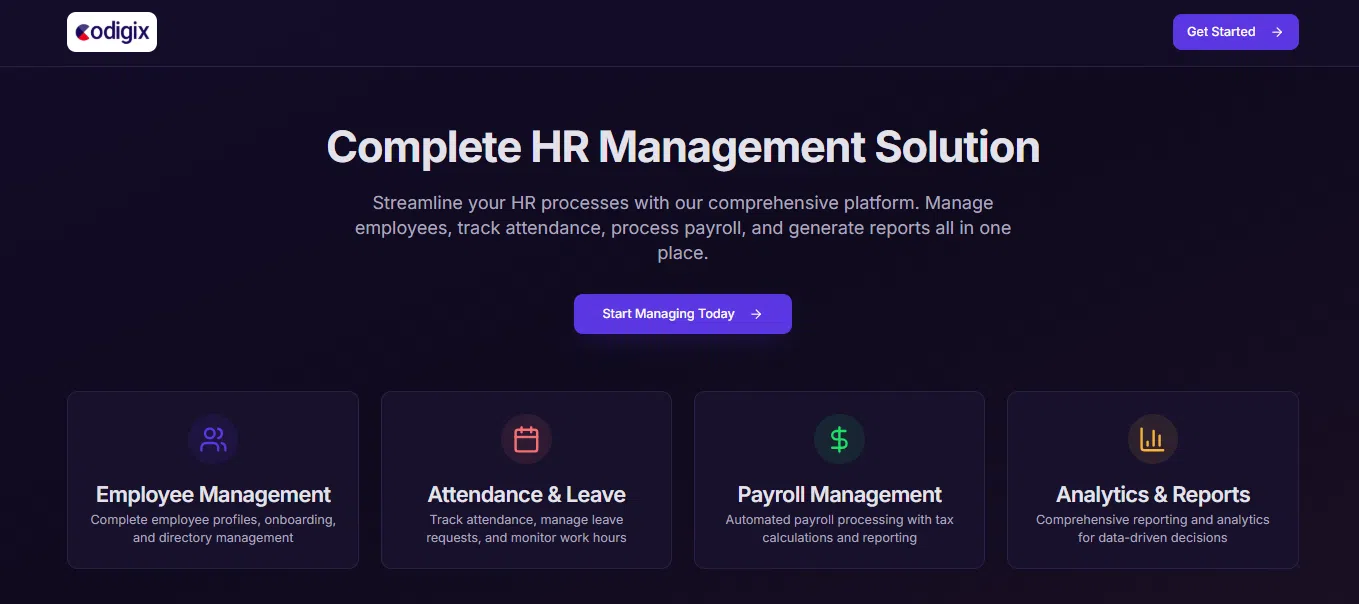 HR Management Solution