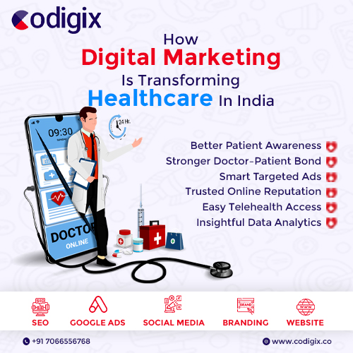 Transforming Healthcare Growth with Codigix Infotech | Best Digital Marketing Agency PCMC