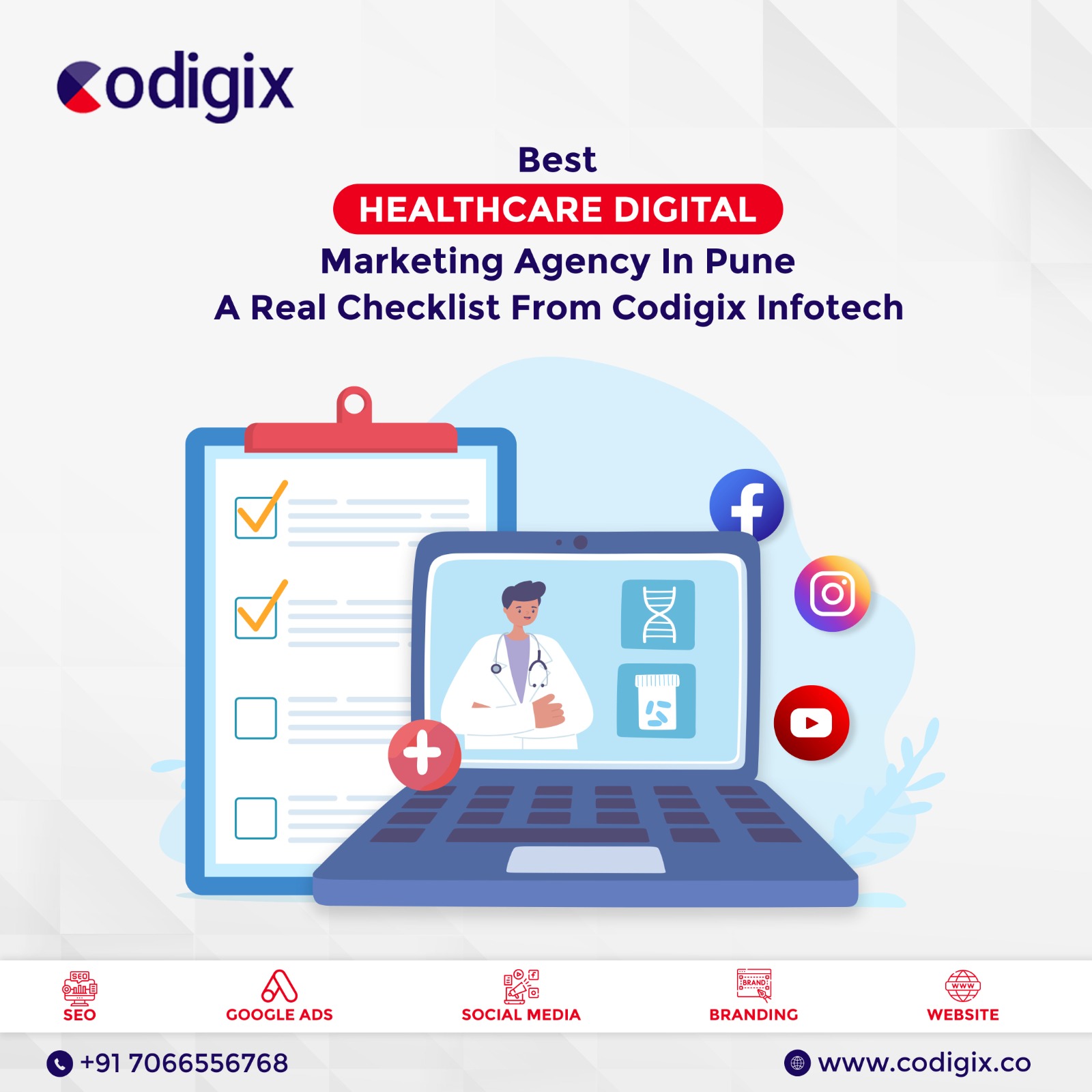 Best Healthcare Digital Marketing Agency in Pune? A Real Checklist from Codigix Infotech